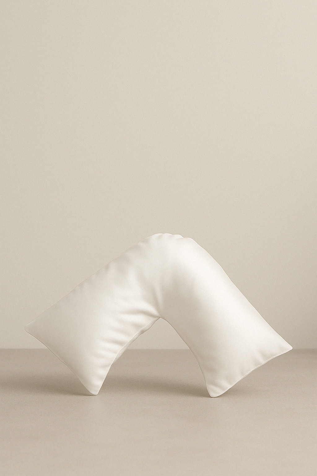 ZenNest™ wold's first silk filled boomerang pillow + pillowcase TARHUS  silk filled boomerang pillow
