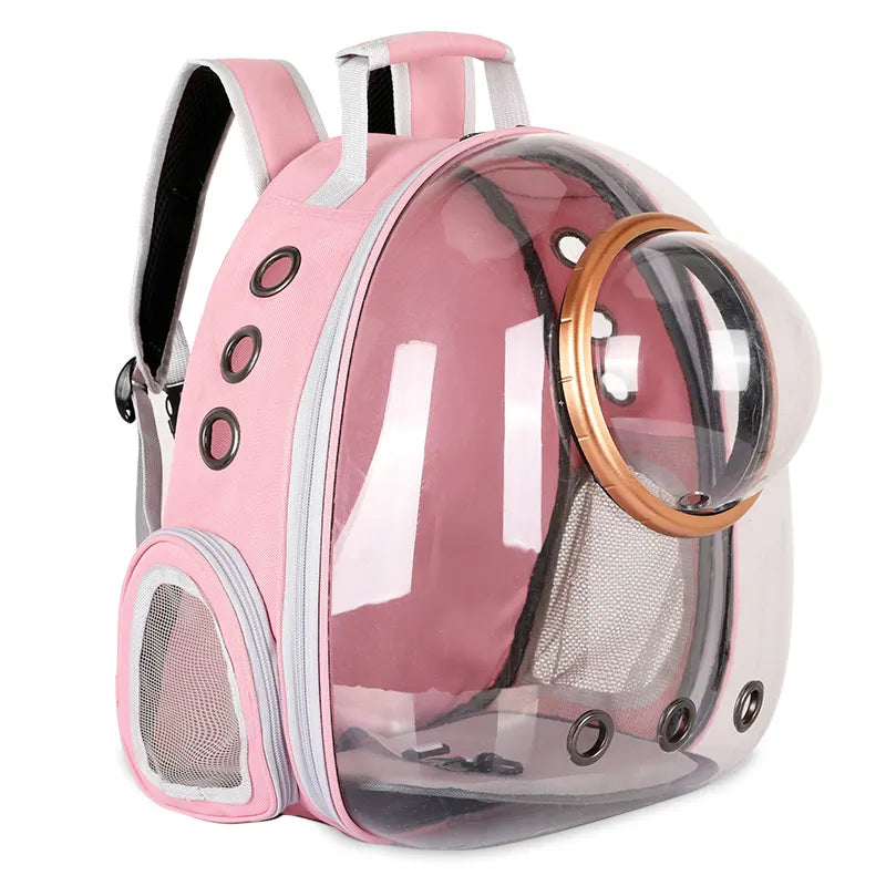 AstroPaws Cat Backpack Carrier – Space Bubble Window Travel Bag
