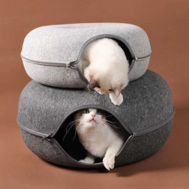 CozyCat - Donut Cat Tunnel Bed