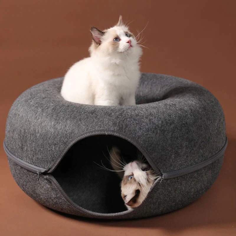 CozyCat - Donut Cat Tunnel Bed